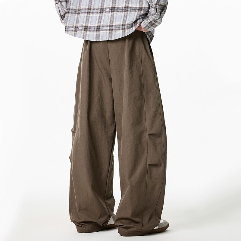 2026 Spring Autumn Men Casual  - Wide Leg Trouser 70S avaliação e preço