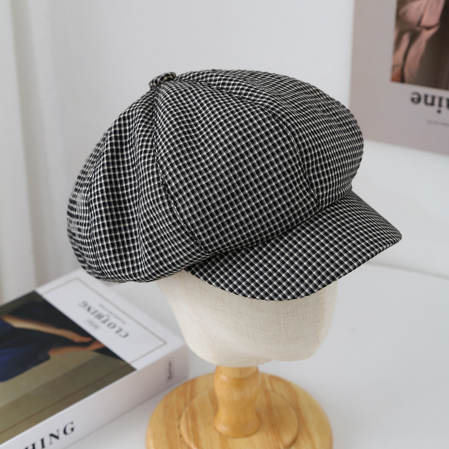 Elegant Retro Painter Beret Ha - Vintage Fashion Hats avaliação e preço