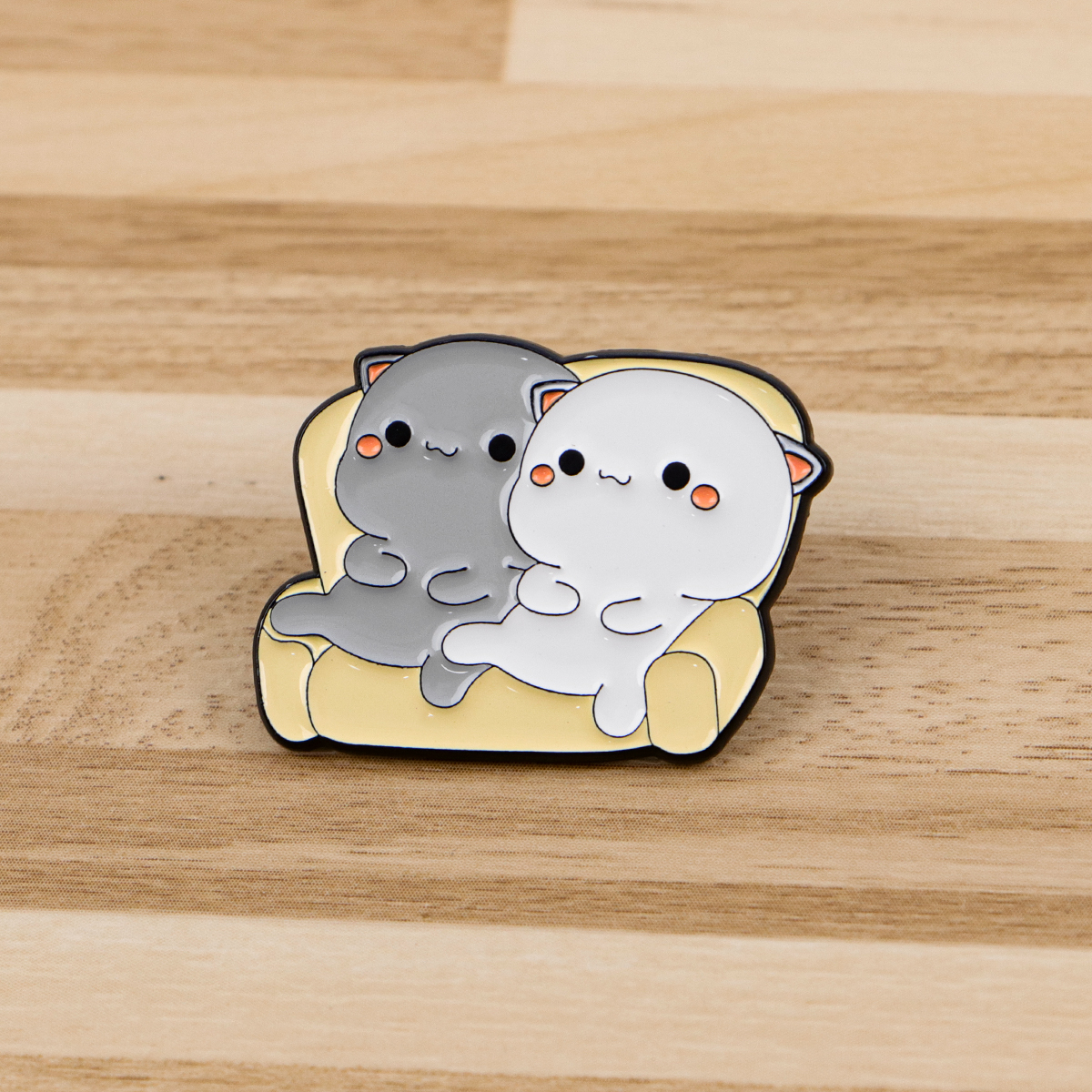 Cute Cat Quote Enamel Pin Anim - Vintage Fashion Quotes avaliação e preço