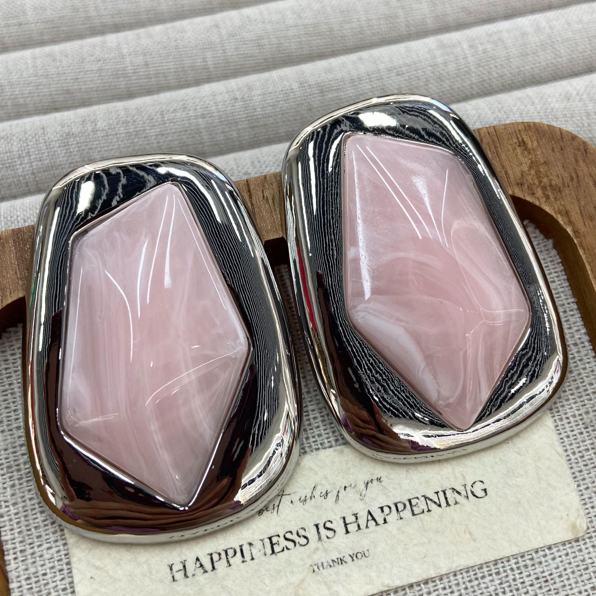 2026 Vintage Fashion Stone Ear - Vintage Fashion Influencer avaliação e preço