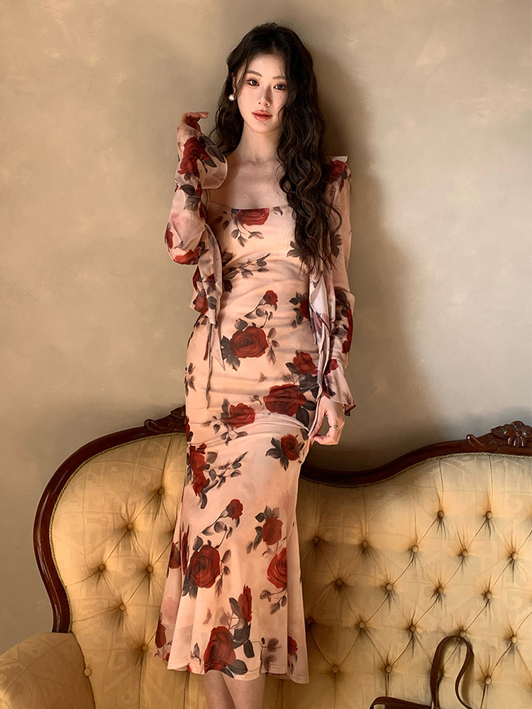 Women Vacation Clothes Sweet F - Vintage Fashion Fabrics avaliação e preço