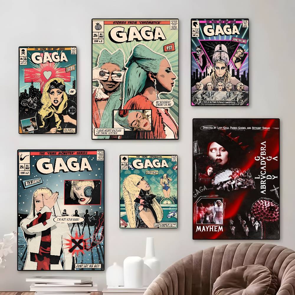 Famous Singer Lady Gaga Vintag - Vintage Fashion Wallpaper avaliação e preço