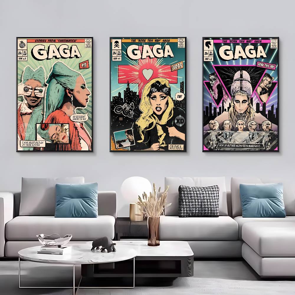 Famous Singer Lady Gaga Vintag - Vintage Fashion Wallpaper avaliação e preço