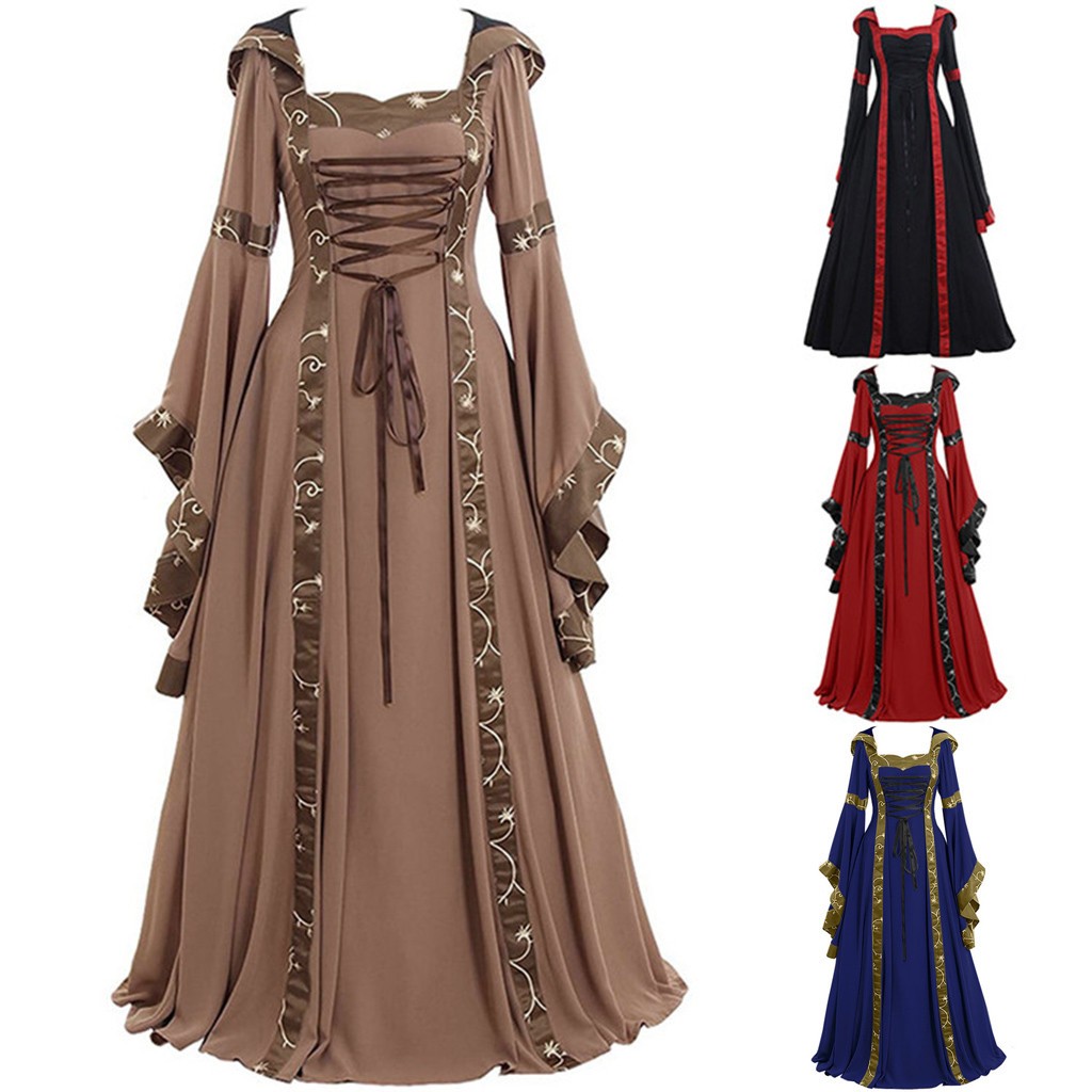 Women's Halloween Dressing Fas - Vintage Fashion Dress avaliação e preço