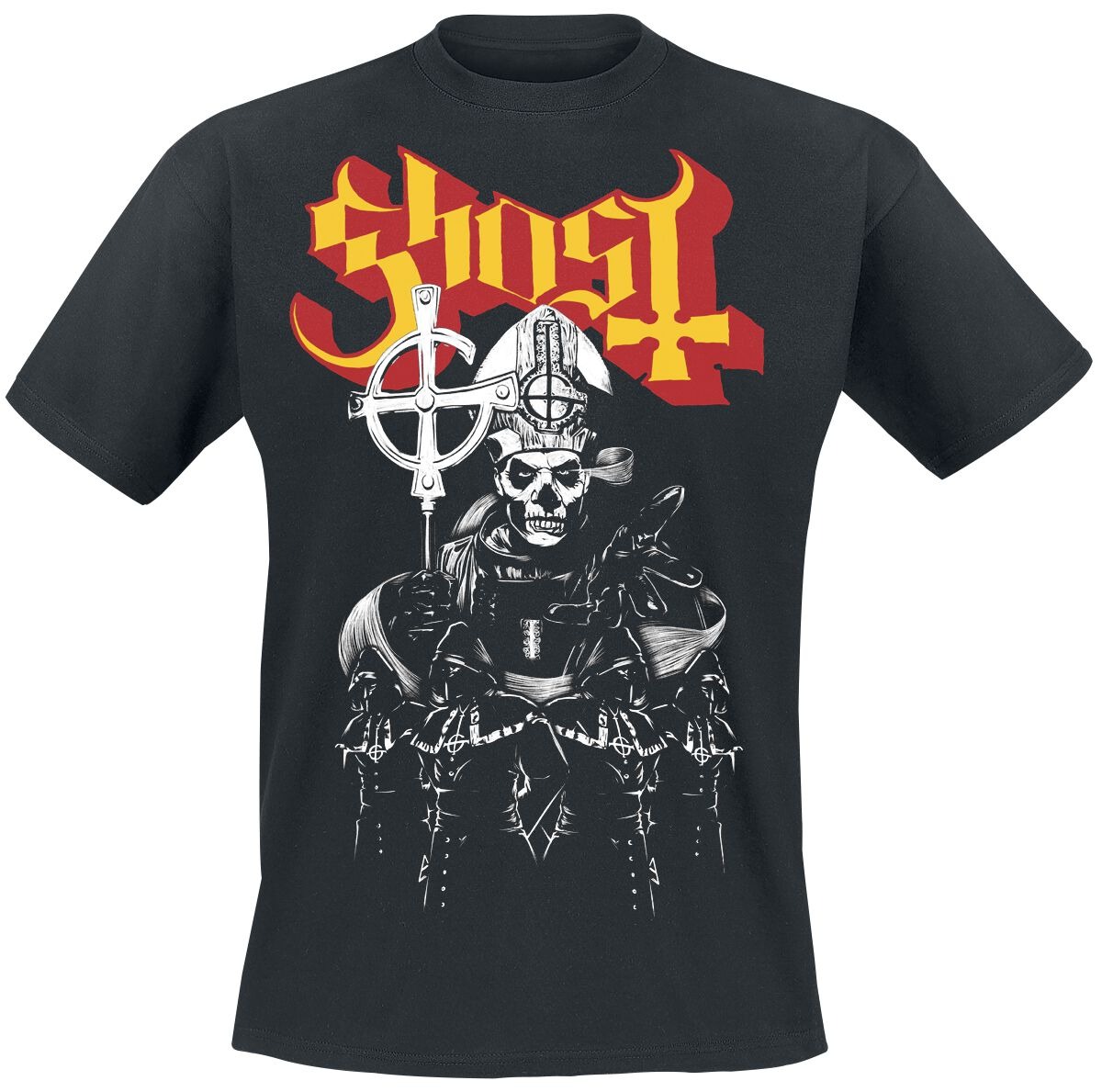 Ghost Vintage Band Logo Print  - Vintage Fashion Icons avaliação e preço