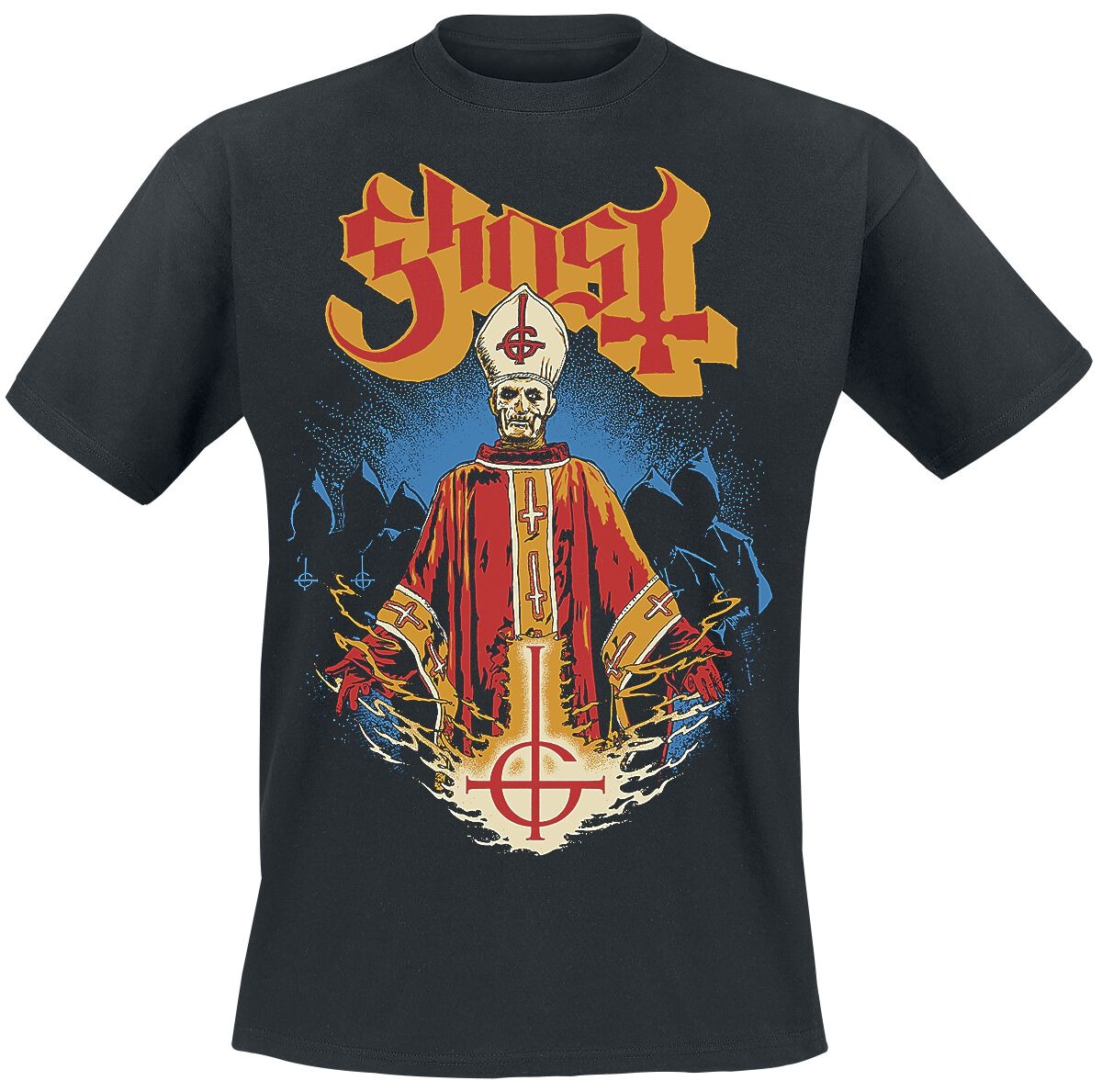 Ghost Vintage Band Logo Print  - Vintage Fashion Icons avaliação e preço