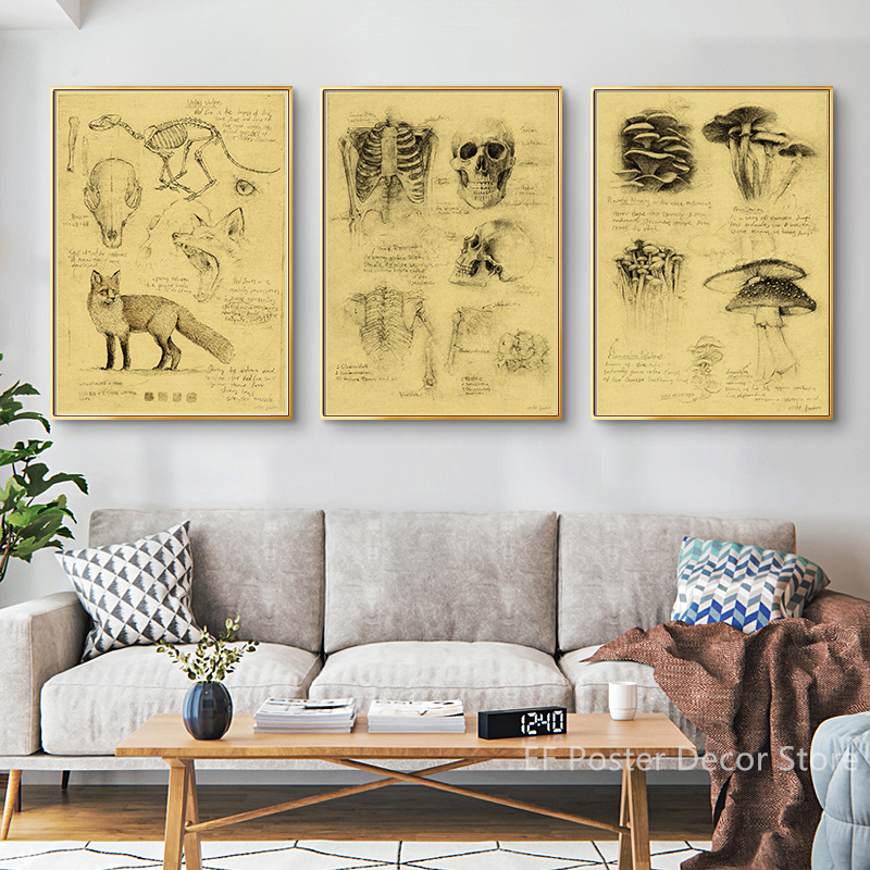 Old Sketch Studies Poster Vulp - Vintage Fashion Wallpaper avaliação e preço