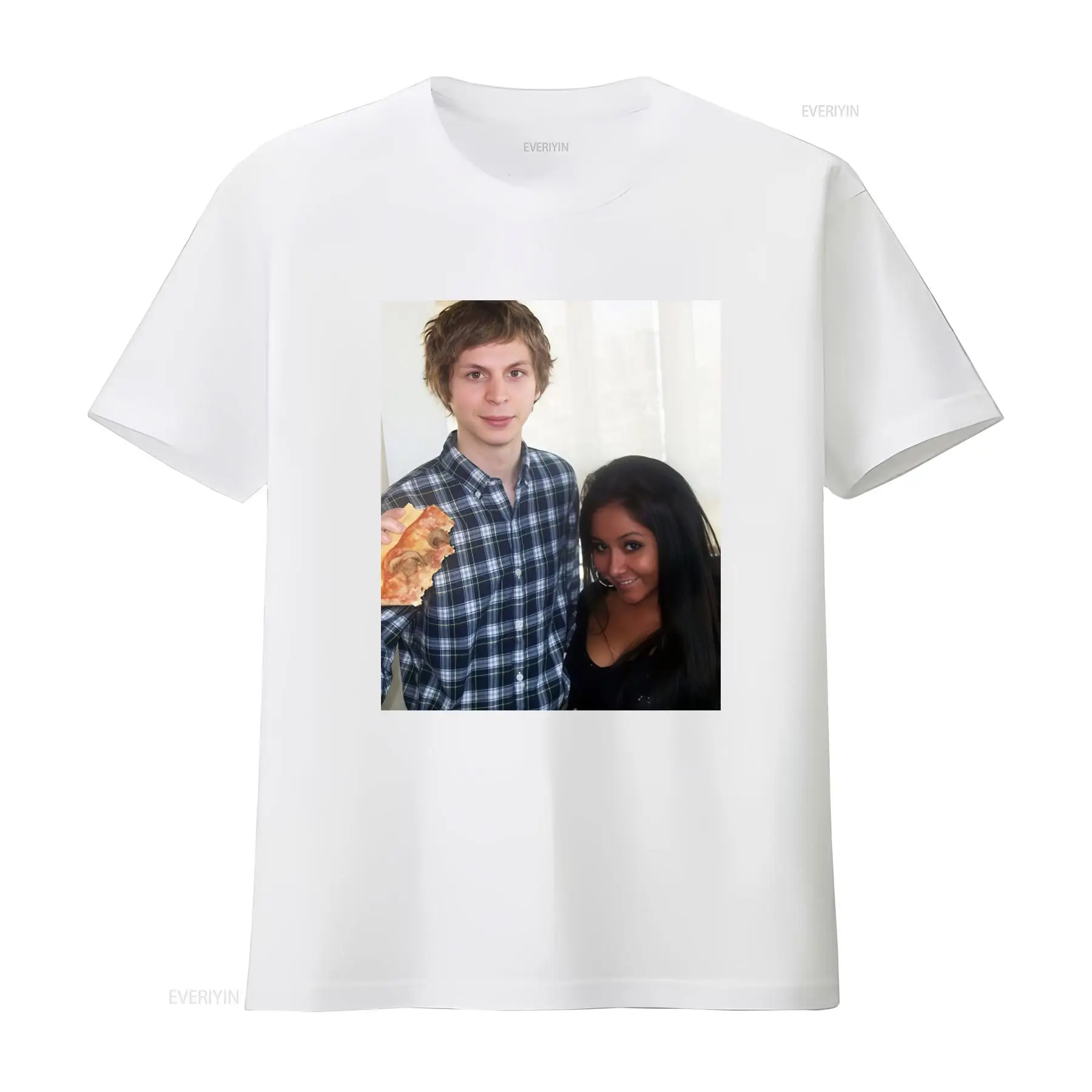 Micheal Cera Snooki T Shirt Y2 - Vintage Fashion Icons avaliação e preço
