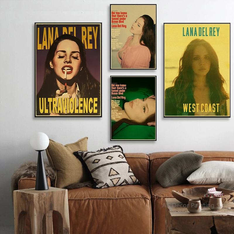 Lizzy Grant Lana Del Rey Poste - Vintage Fashion Wallpaper avaliação e preço