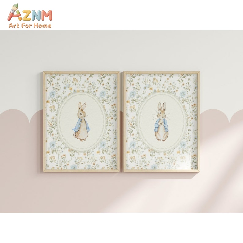 AZNM Vintage Peter Rabbit Canv - Vintage Fashion Wall Art avaliação e preço