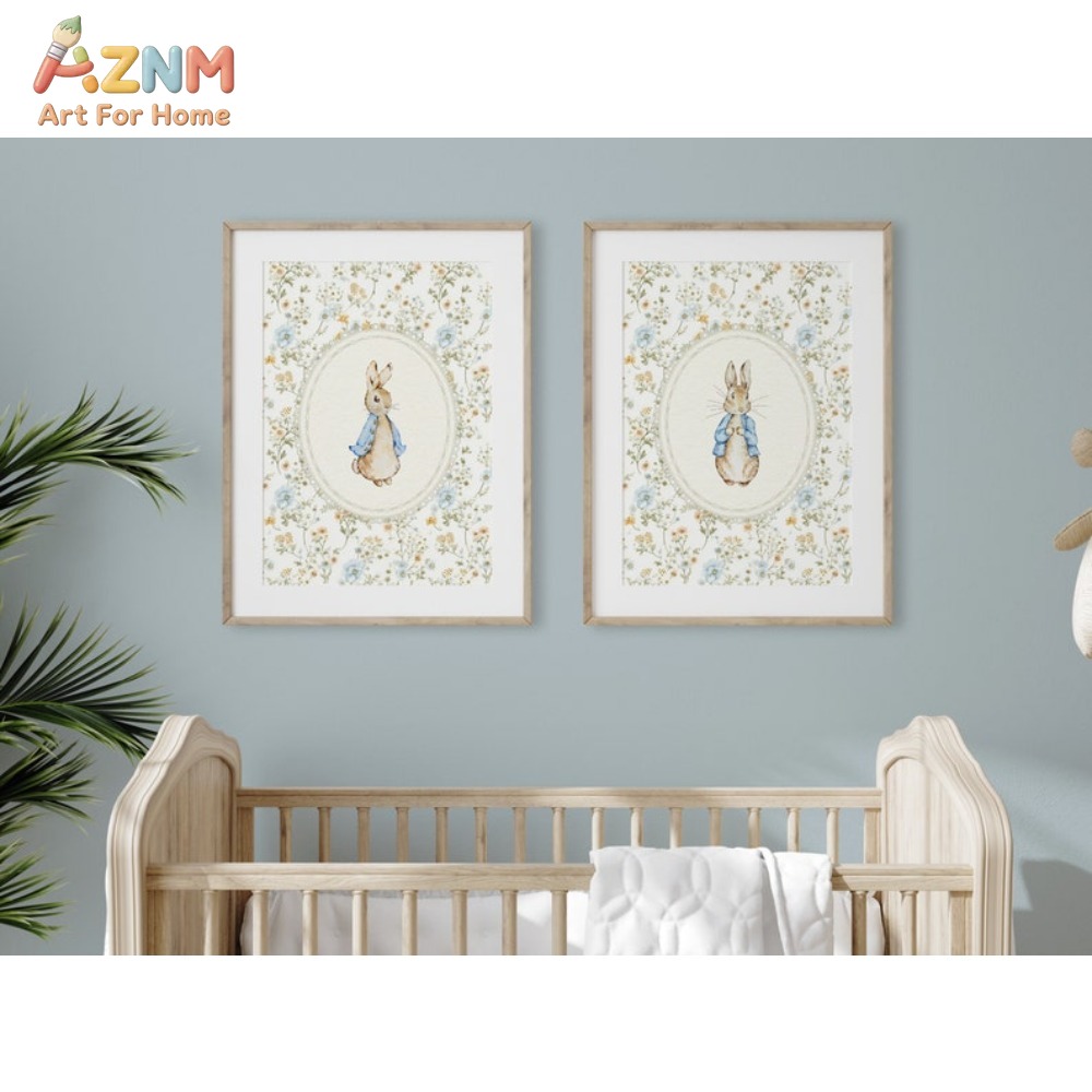AZNM Vintage Peter Rabbit Canv - Vintage Fashion Wall Art avaliação e preço