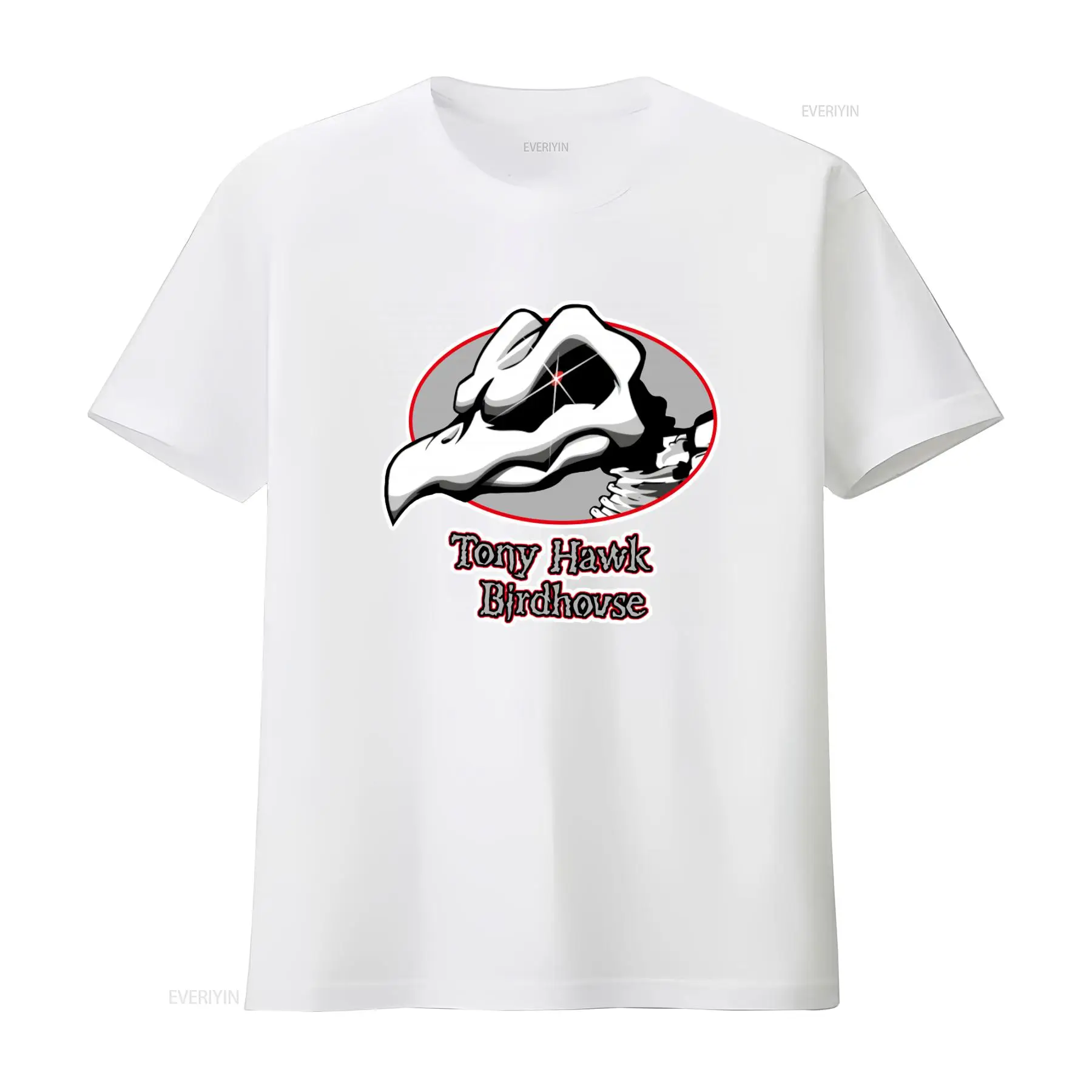 BIRDHOUSE TONY HAWK Print T Sh - Vintage Flannel Shirt avaliação e preço