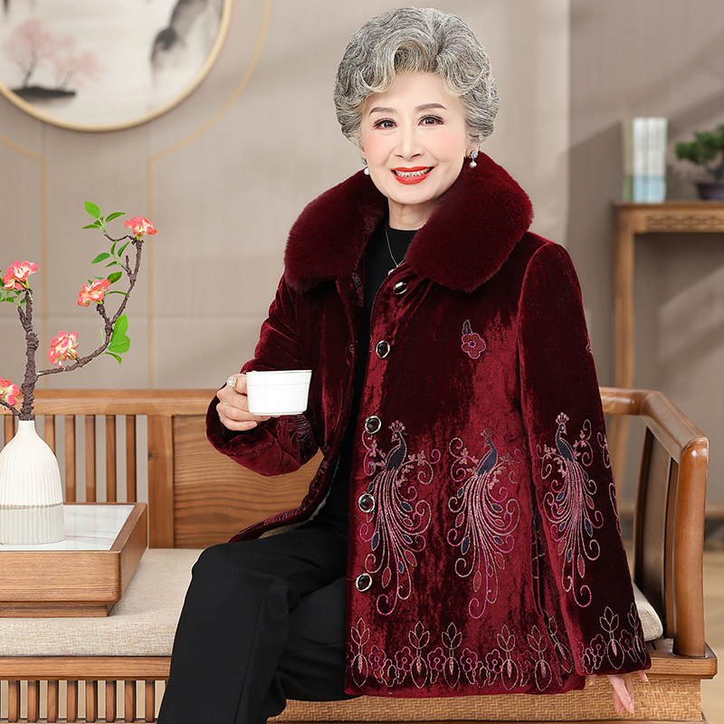 Elderly Flower Women's Light L - Vintage Fashion Fabrics avaliação e preço