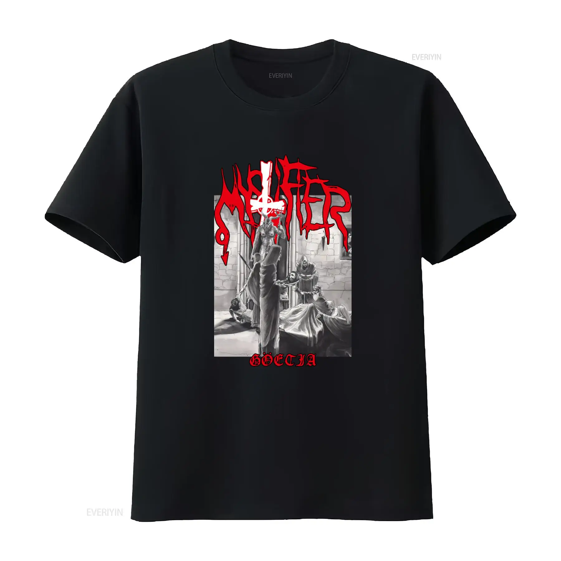 Mystifier Goetia Black Metal T - Vintage Fashion Influencer avaliação e preço