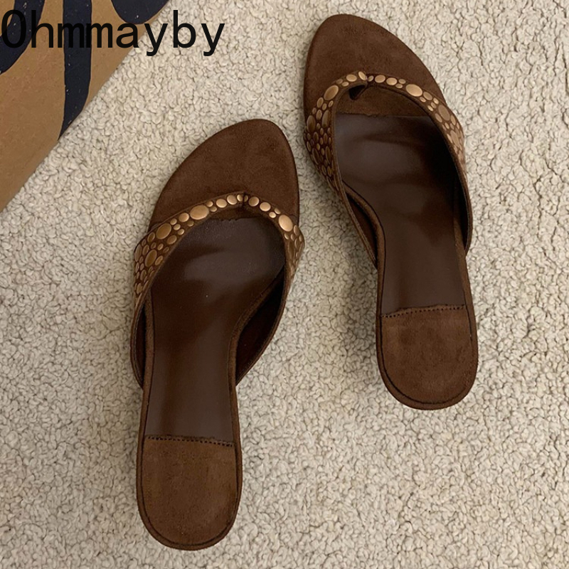 Designer Vintage Clip Toe Wome - Vintage Fashion Dress avaliação e preço