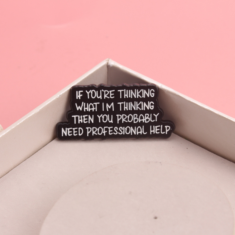 Vintage Funny Humorous Enamel  - Vintage Fashion Quotes avaliação e preço