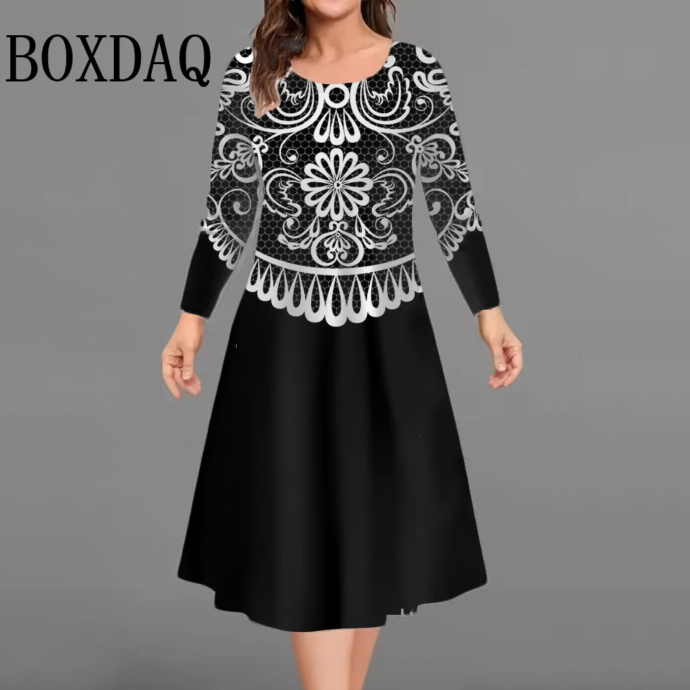 New Women's Retro Dress Flower - Vintage Fashion Fabrics avaliação e preço