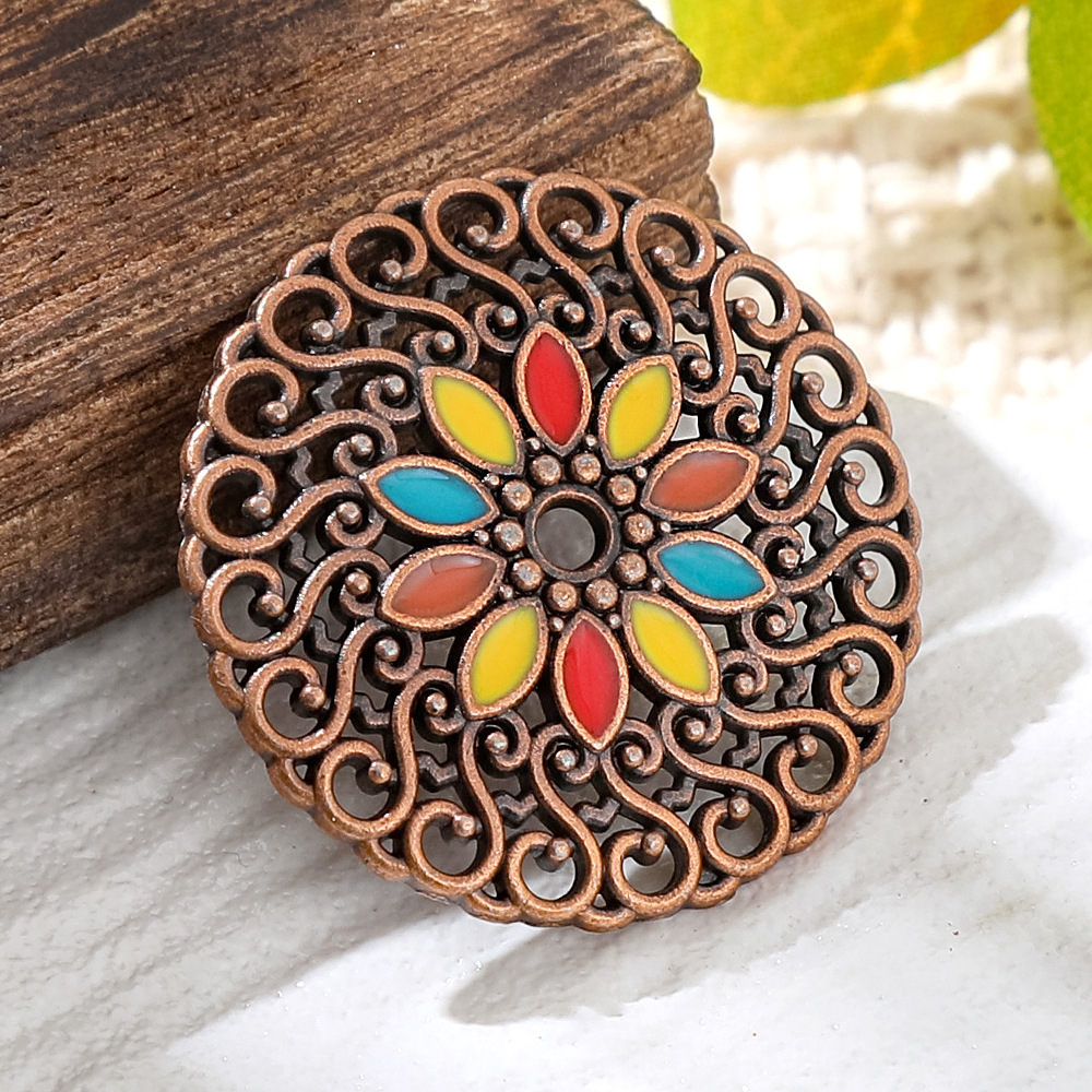 Vintage Copper Bronze Bohemia  - Vintage Fashion Jewelry Necklaces avaliação e preço