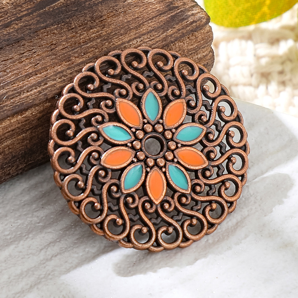 Vintage Copper Bronze Bohemia  - Vintage Fashion Jewelry Necklaces avaliação e preço
