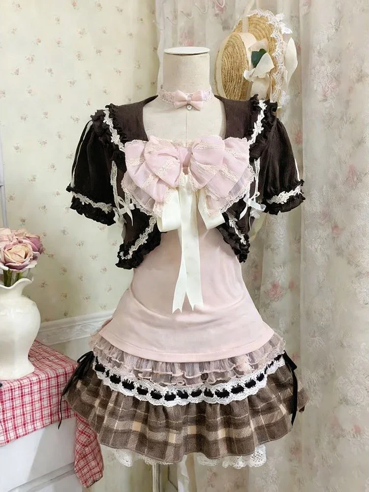 Sweet Lolita Vintage Suits Wom - Vintage Fashion Dress avaliação e preço